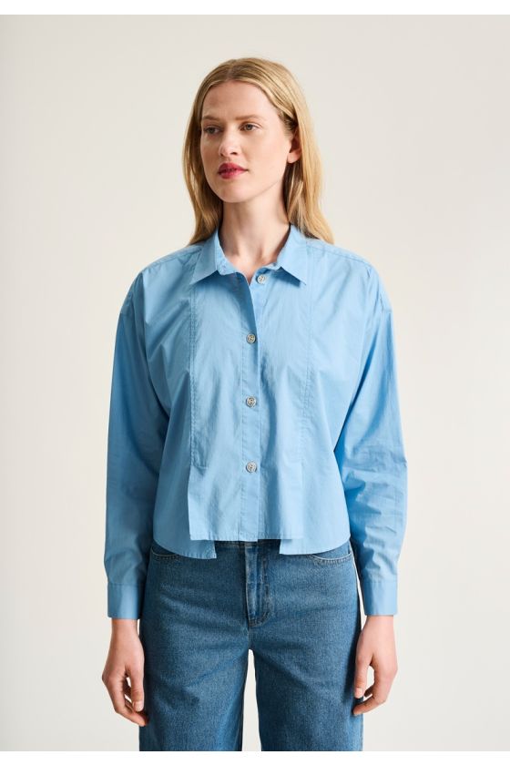 Core cotton skjorte med læg