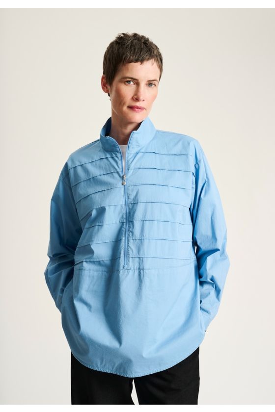 Core cotton pintuckskjorte