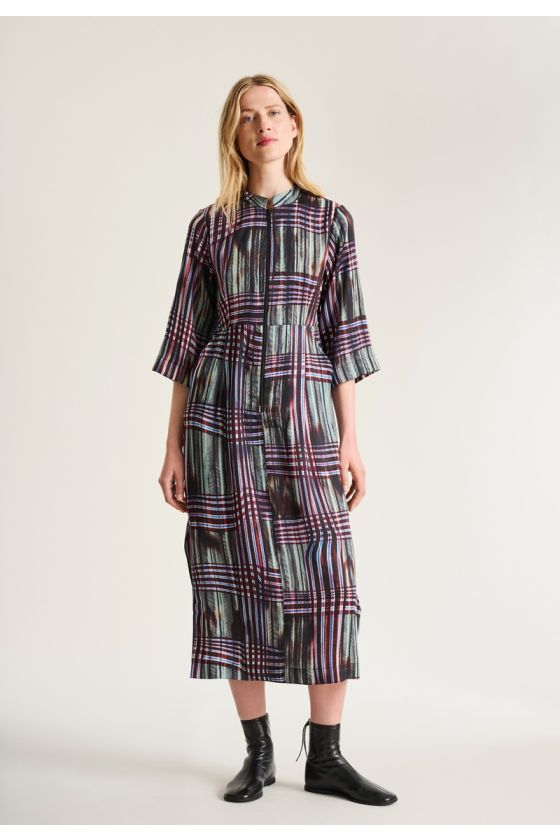 Shinobe dress with zipper