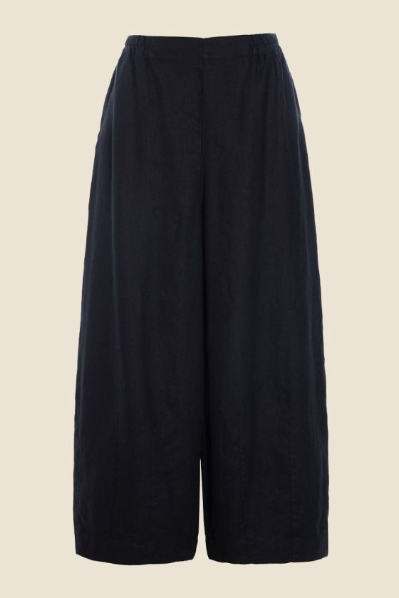 Lazy linen Breit hose