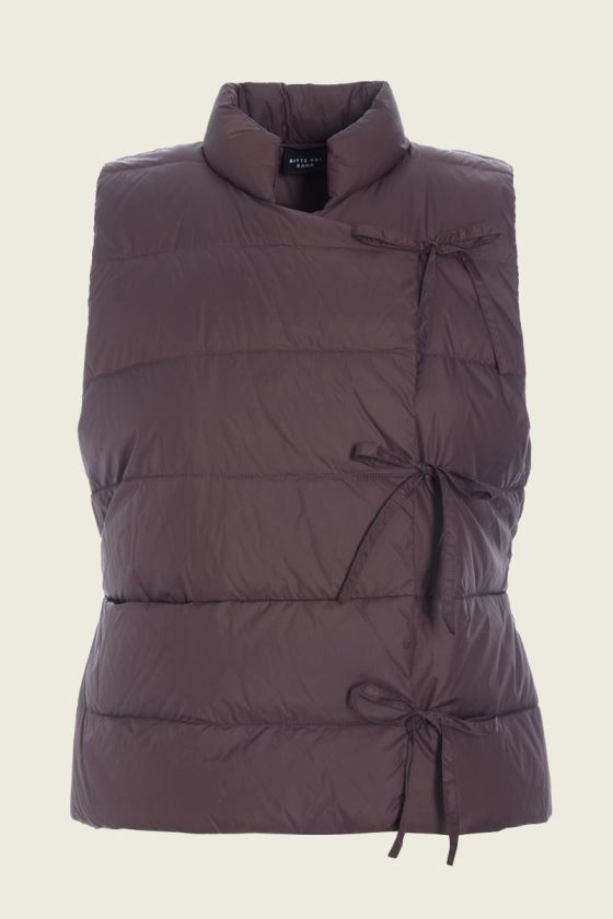 Feather down waistcoat