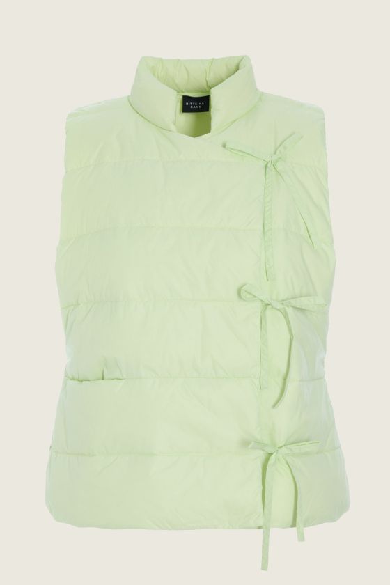 Feather down waistcoat