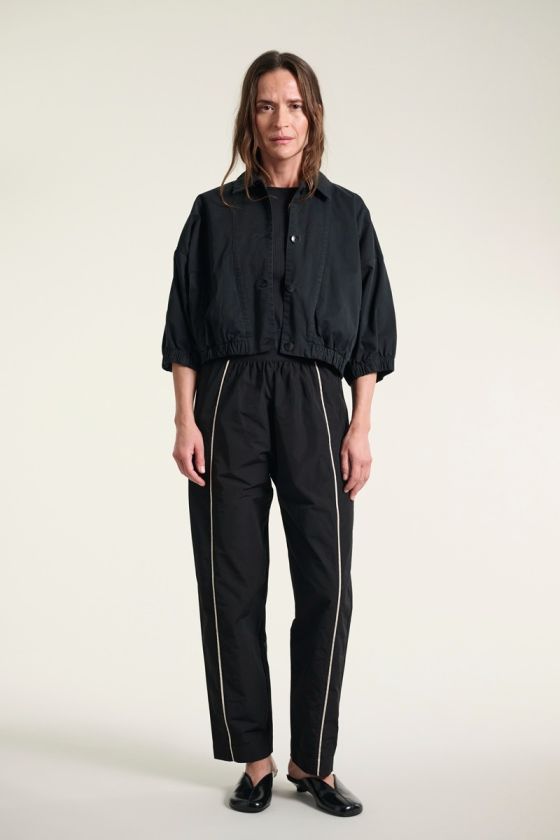 Fukkura piping pants