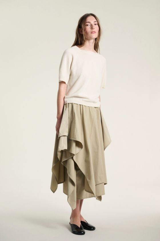 Fukkura skirt with elastic