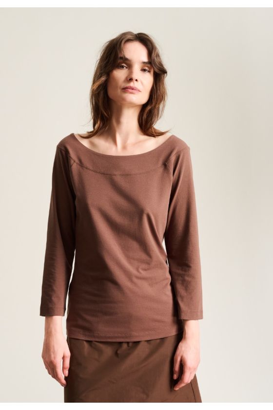 Wakaba bluse med 3/4 ærme