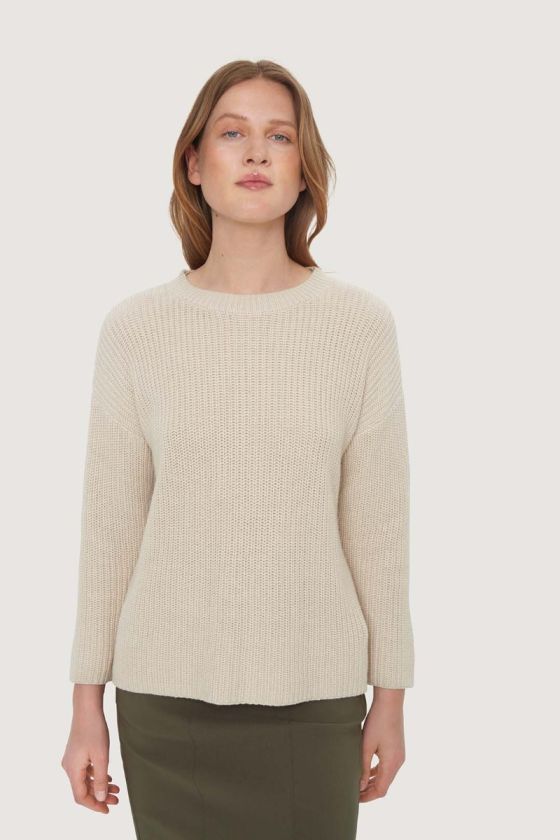 Gamine knit blus
