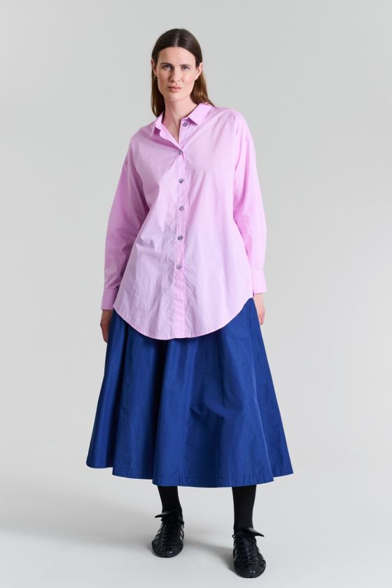 Fukkura poplin Skirt