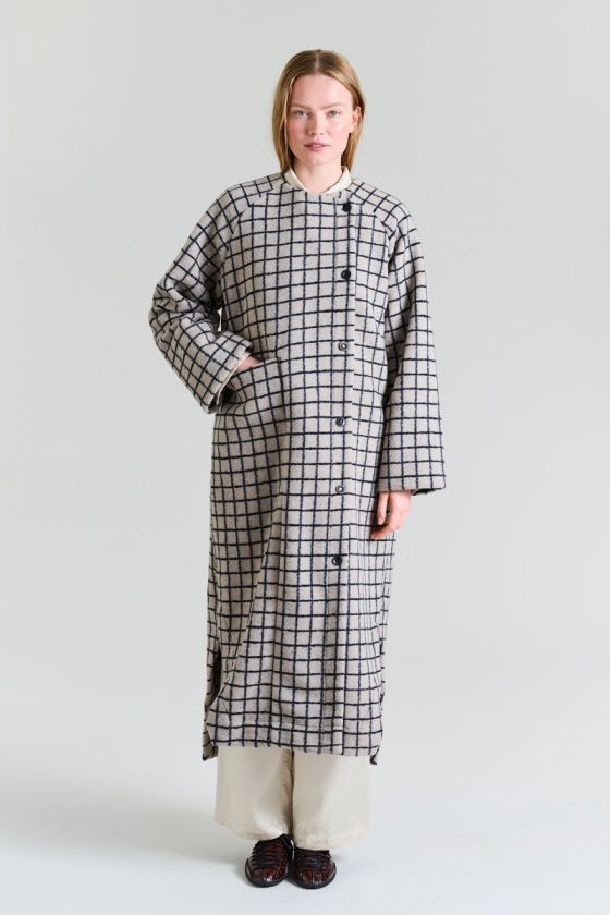 Woollen wire Lång kappa