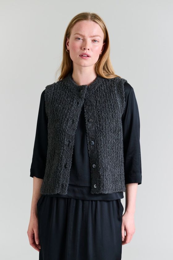 Fuwatto Ärmlös kofta