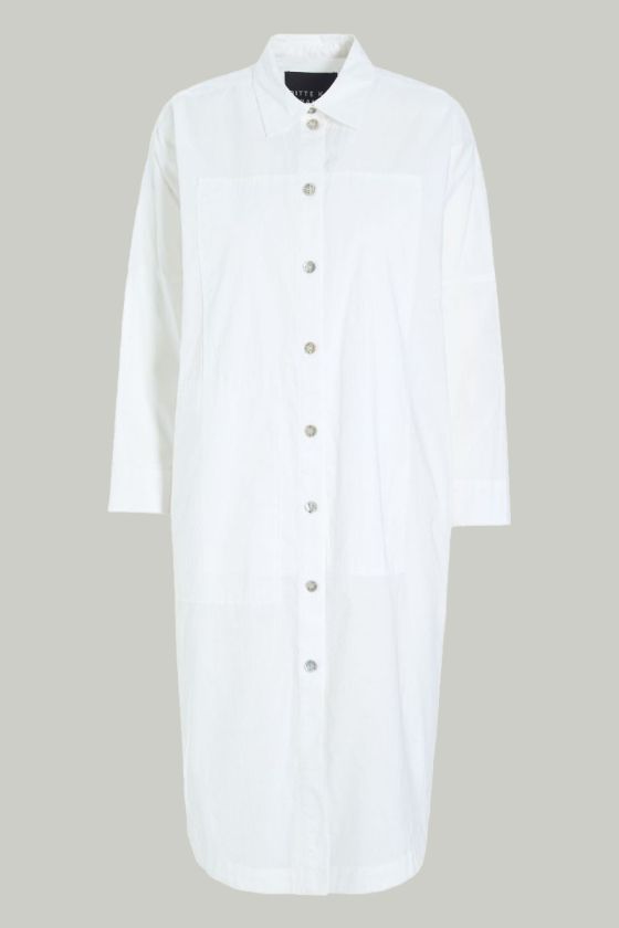 Core cotton skjortklänning