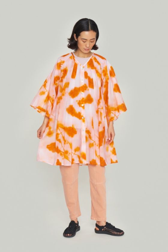 Neon wisteria klänning