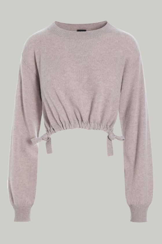 Cloud cashmere short blouse