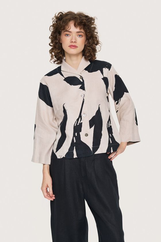 Shadow blossom kort jacka