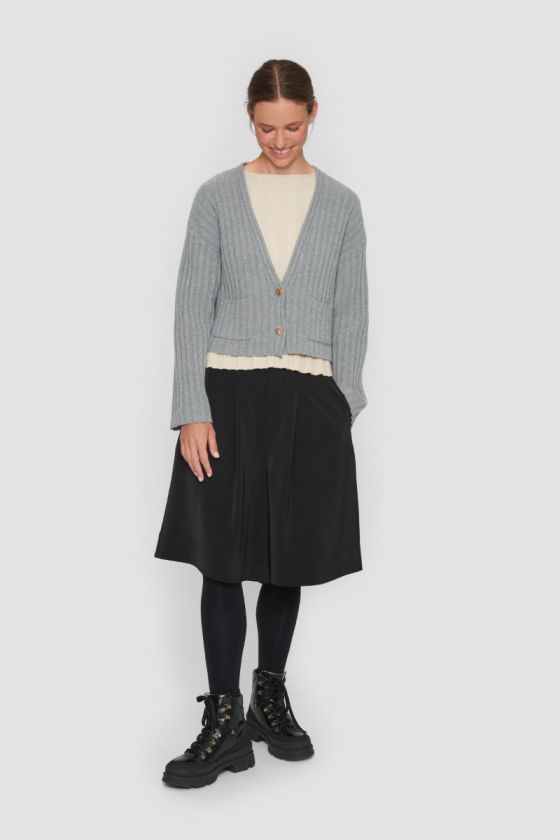 Gamine knit kort cardigan