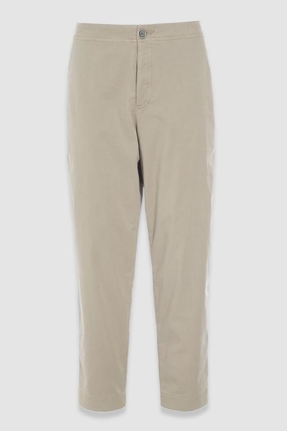 Peach stretch long trousers