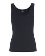 Globe rib tank top