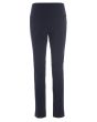 Magic stretch long trousers with slits