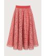 Flower mesh kjol