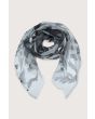 Shadow print scarf