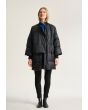Feather down Jacke mit Reißverschluss