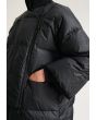 Feather down Jacke mit Reißverschluss