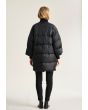 Feather down Jacke mit Reißverschluss