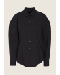 Core cotton sculptural shirt