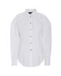 Core cotton sculptural shirt