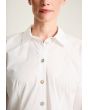 Core cotton sculptural shirt