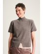 Kumo cashmere short sleeve blouse