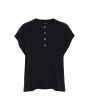 Kumo cashmere blouse with buttons