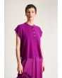 Kumo cashmere blouse with buttons