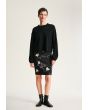 Kumo cashmere long sleeve blouse