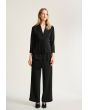 Yume jacket with plisse detail
