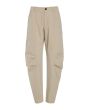 Tazuke trousers with pleats