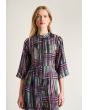 Shinobe dress with zipper