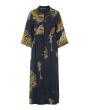 Shinobe dress with zipper