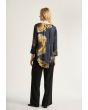 Shinobe blouse with boatneck