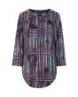 Shinobe blouse with boatneck