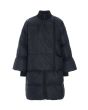 Feather down Jacke mit Reißverschluss