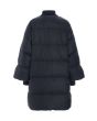 Feather down Jacke mit Reißverschluss