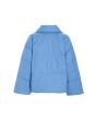 Feather down jacket with lapel