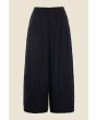 Lazy linen wide pants