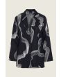 Hikazu jacket with lapel