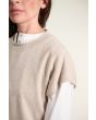 Kumo cashmere ärmlös blus
