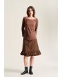 Wakaba bluse med 3/4 ærme