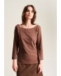 Wakaba bluse med 3/4 ærme