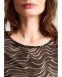 Wave fukashi mesh t-shirt