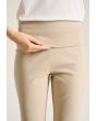 Magic stretch pants with slits