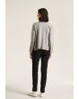 Magic stretch long trousers with slits